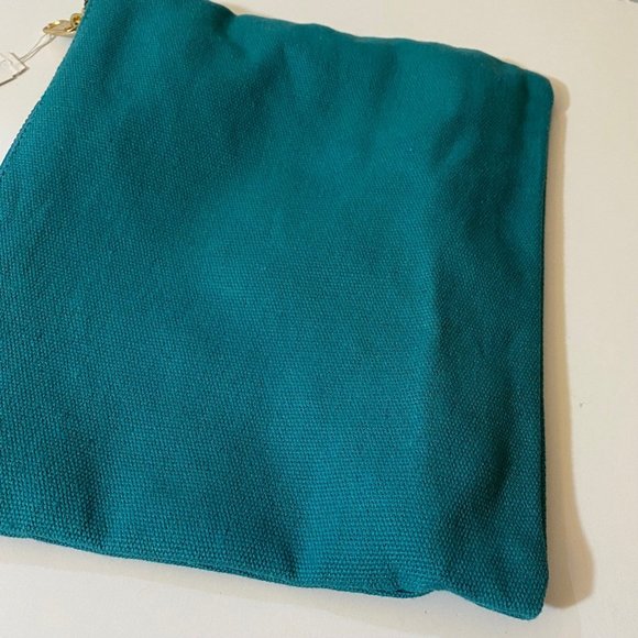 Charming I Need That No Really I Do Teal Makeup Bag Pouch - Picture 5 of 10